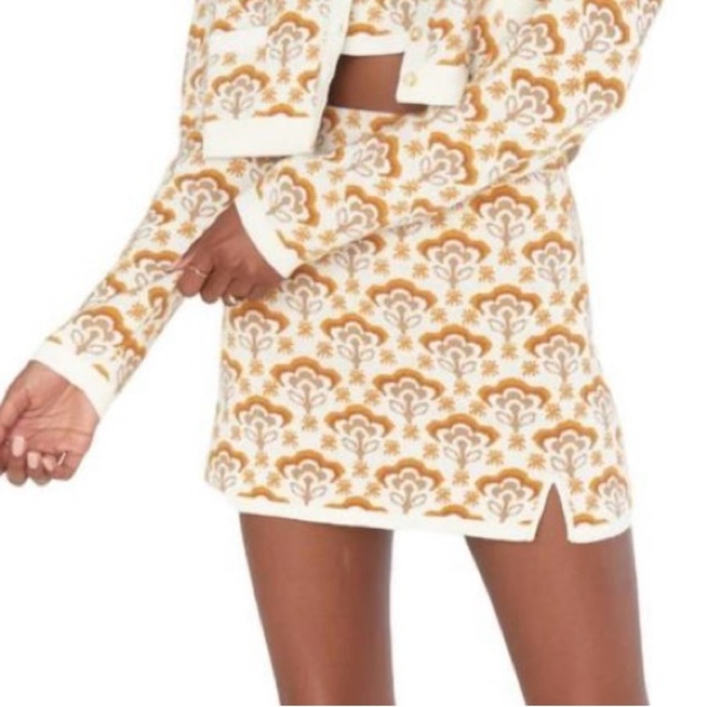 Show Me Your Mumu Sharon Knit Mini Skirt